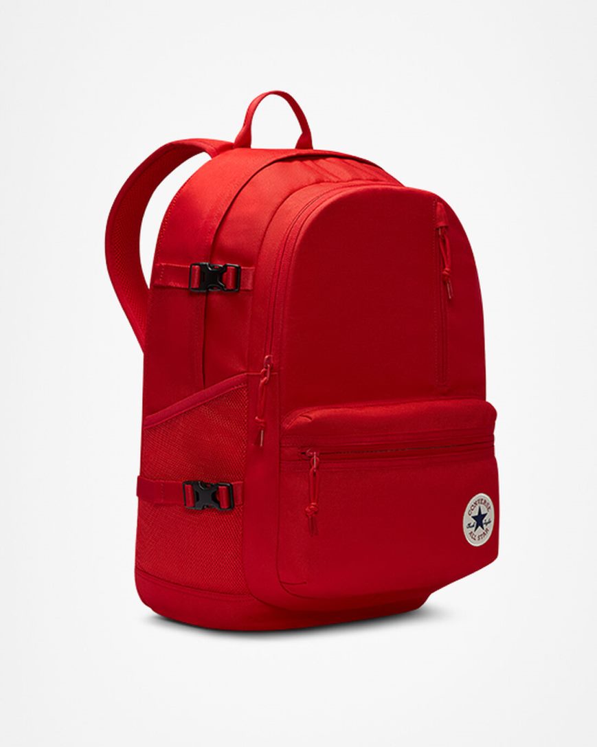 Rucsac Dama Converse Drept Edge Rosii | RO FCXDJ309